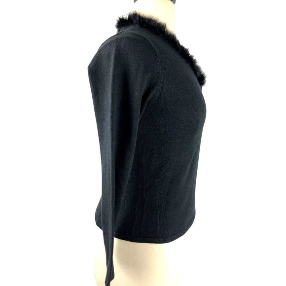 Effeci Faux Fur Lined Sweater, Women’s Size Medium - Picture 3 of 7